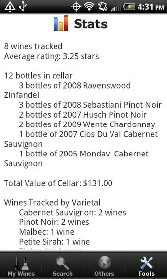 Image 1 for Wine + List, Ratings & Ce…