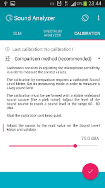Imagen 2 para Sound Analyzer App
