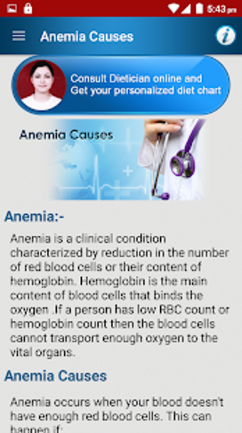 Imagen 1 para Anemia Care Diet & Nutrit…
