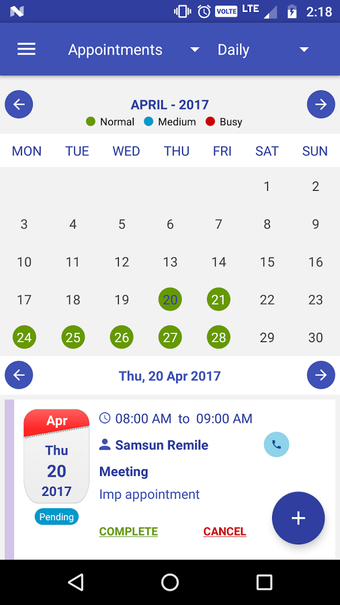 Image 1 for Appointment Manager Class…
