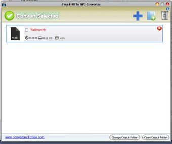 Image 0 for Free M4B to MP3 Converter