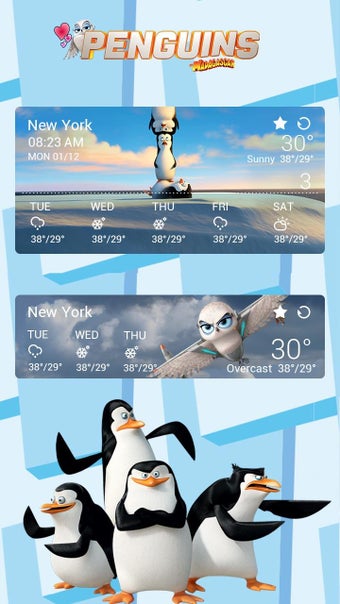 Imagen 1 para Penguins of MG GO Weather…