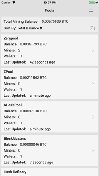 Image 2 for Mining Pool Tracker
