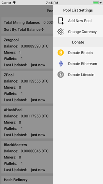 Image 3 for Mining Pool Tracker