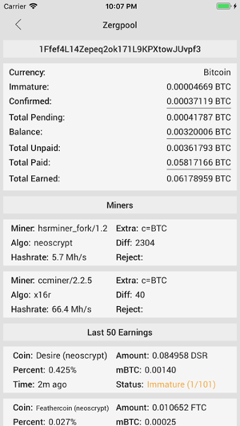 Image 0 for Mining Pool Tracker
