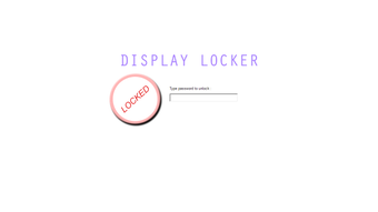 Image 0 for Display Locker