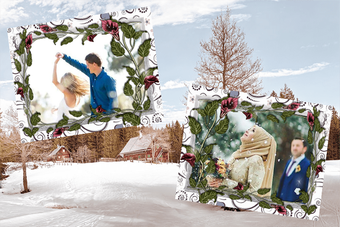 Image 0 for Family Dual Photo Frames