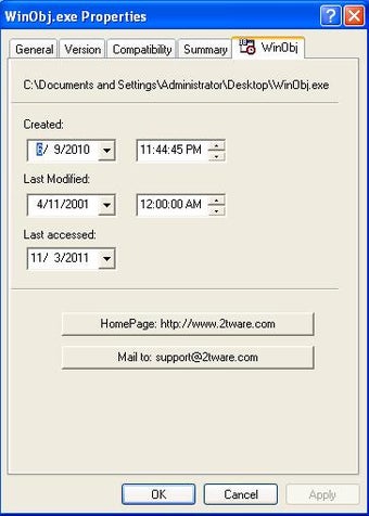 Imagen 0 para 2Tware Change File Date