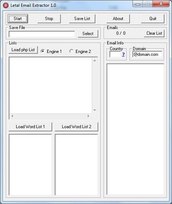 Image 0 for Lethal Email Extractor