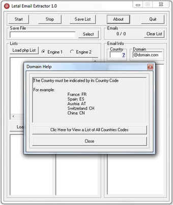 Image 1 for Lethal Email Extractor