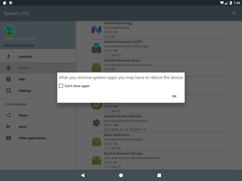 Imagen 22 para System app remover
