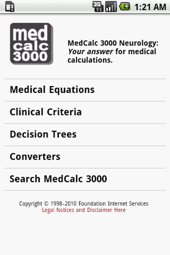 Imagen 2 para MedCalc 3000 Neurology