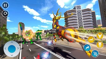 Imagen 1 para Deer Robot Car Transformi…
