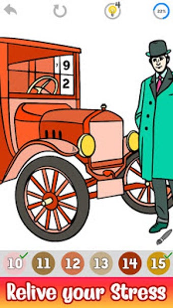 Image 3 for Classic Cars Paint by Num…
