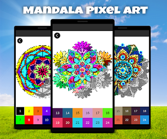 Imagen 1 para Mandala Pixel Art Adventu…