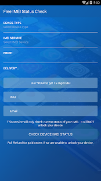 Imagen 0 para Free IMEI Status Check Re…