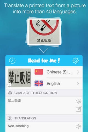 Image 0 for Read for Me!: Translate p…