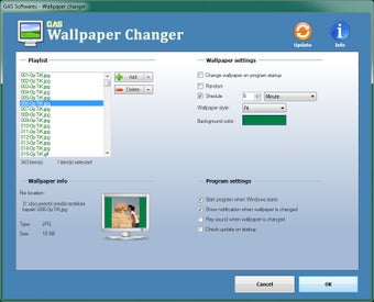 Image 0 for GAS Wallpaper Changer