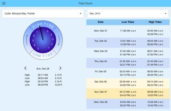Imagen 1 para Tide Clock Free