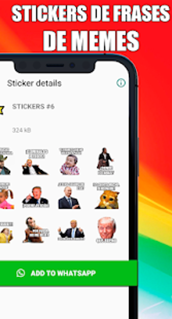 Imagen 0 para Stickers con Frases en Es…