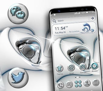 Imagen 3 para Glossy Launcher Theme
