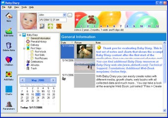 Image 0 for Baby Diary
