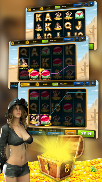 Image 3 for Lucky 777 Hot Pokies Girl…