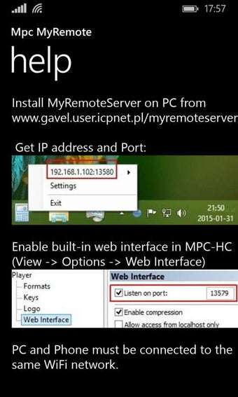 Imagen 2 para Mpc MyRemote for Windows …