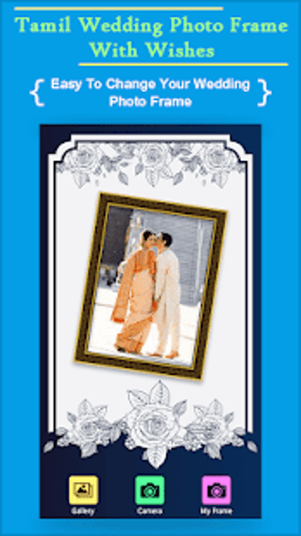 Imagen 0 para Tamil Wedding Photo Frame…