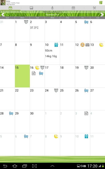 Image 0 for WomanLog Baby Calendar