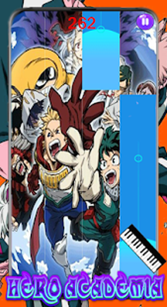 Image 3 for Hero Academia Piano Tiles