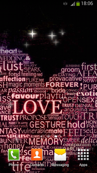 Imagen 2 para I Love You Live Wallpaper