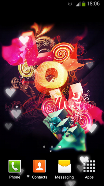 Imagen 3 para I Love You Live Wallpaper