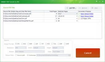 Image 0 for Onekey PDF Convert to JPG…