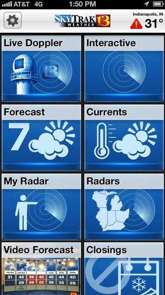 Image 0 for WTHR SkyTrak Weather