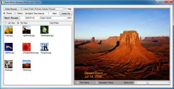 Imagen 0 para Auto Batch Rename Photos …