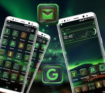 Imagen 2 para Green Aurora Launcher The…