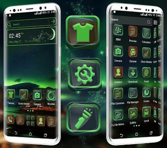Imagen 3 para Green Aurora Launcher The…