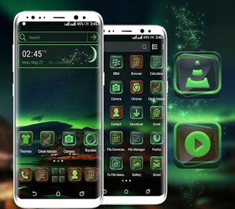 Imagen 1 para Green Aurora Launcher The…