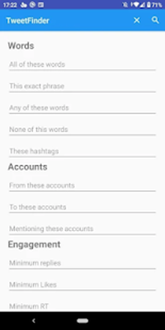 Imagen 0 para Tweet Finder - Advanced S…