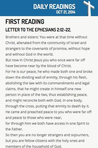 Imagen 0 para Daily Readings for Cathol…