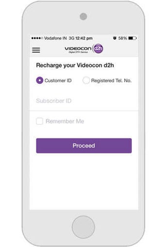 Image 0 for Videocon d2h Recharge