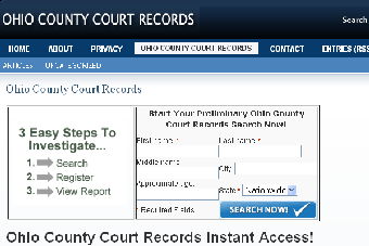 Image 0 for Ohio County Court Records