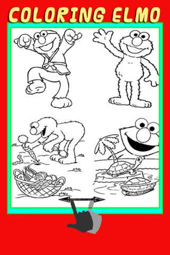 Image 0 for Coloring Pages Elmo Versi…