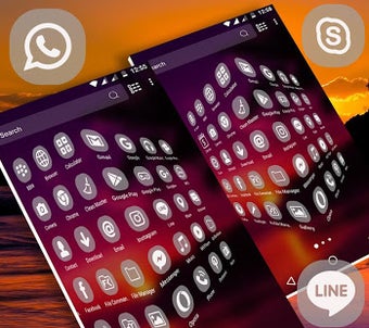 Imagen 3 para Sunset Launcher Theme