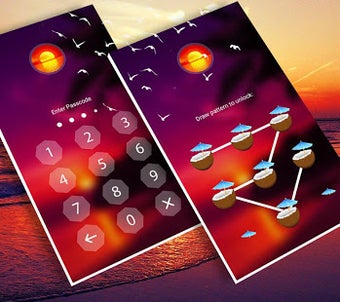 Image 1 for Sunset Launcher Theme