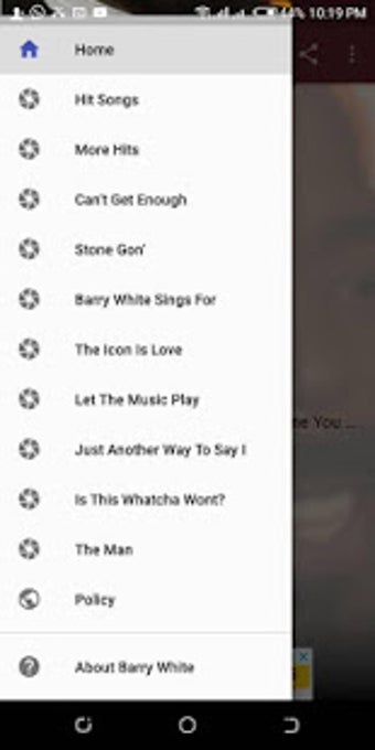 Imagen 1 para Barry White Songs