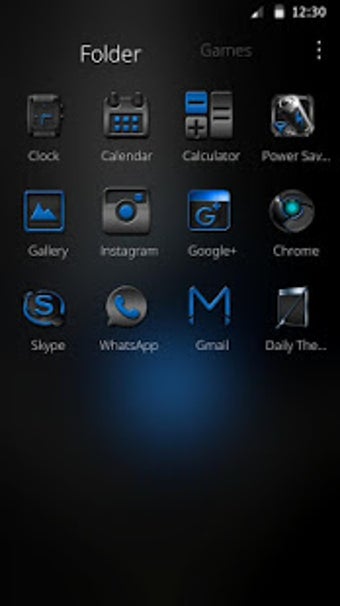 Image 3 for Matte Black Tech Theme