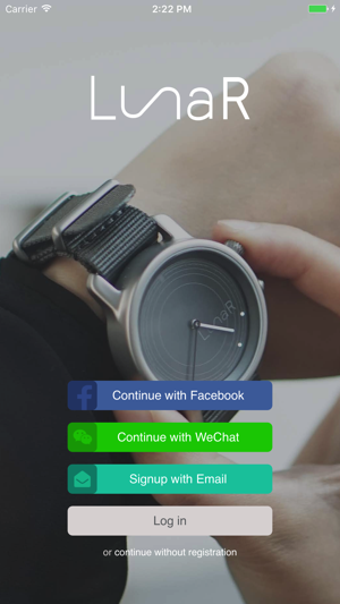 Lunar solar powered smartwatch on sale