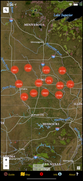 Image 2 for Iowa Mushroom Forager Map…